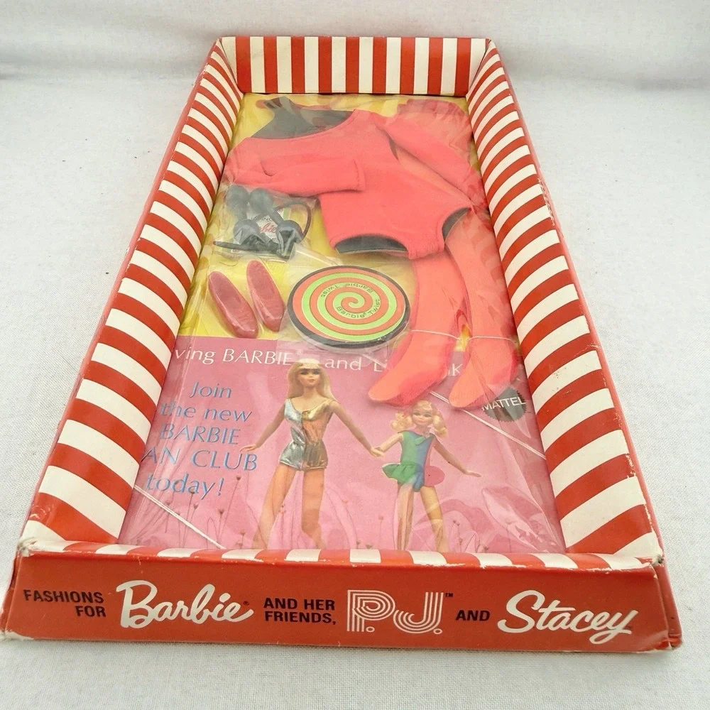 Vintage Barbie Shape-Ups #1782 Complete Never Opened Box Japan 1969 Stacey PJ